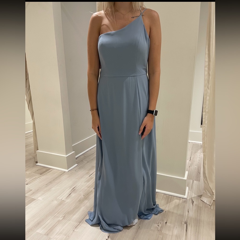 Bridesmaid dress from Bella’s bridal in Hoover, Alabama. Color in last pic